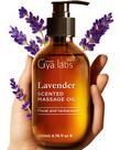 Aceite de Masaje Gya Labs Lavanda 200 ml Relajante y No Grasoso