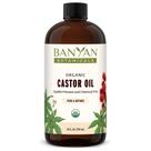 Aceite de Ricino Banyan Botanicals 709 ml Orgánico Puro