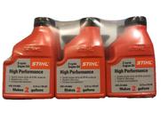 Aceite para Motor Stihl 2 Tiempos de Alto Rendimiento 6x153 ml Aceite para Motor Stihl 2 Tiempos de Alto Rendimiento 6x153 ml