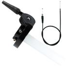 Acelerador punho giro rápido alumínio com cabo universal CRF150 CRF230 CRF250 TTR230 CG125 CG150 Fan Titan NXR Bros XTZ Acelerador punho giro rápido alumínio com cabo universal CRF150 CRF230 CRF250 TTR230 CG125 CG150 Fan Titan NXR Bros XTZ