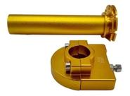 Acelerador Punho Rapido KGA Dourado Claro 22MM