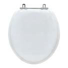 Acento Sanitário Almofadado Convencional Oval Branco para Vaso Deca