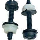 Acess P/Caixa Polyutil Conj Fix Paraf Preto
