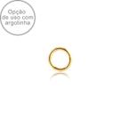 Acessório Argolinha Com 0 8cm Para Bracelte Folheada A Ouro Acessório Argolinha Com 0 8cm Para Bracelte Folheada A Ouro