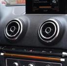 Acessório Audi A3 Hatch Sedan Moldura Prata Saida Ar Ano 2014 até 2019 - Prata Acessório Audi A3 Hatch Sedan Moldura Prata Saida Ar Ano 2014 até 2019 - Prata