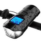 Acessório de bike Lanterna com velocímetro e Buzina Recarregável usb