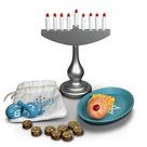 Acessório de comida para bonecas THE QUEEN'S TREASURES Hanukkah Play Set