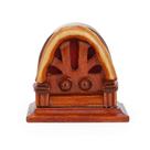 Acessório de decoração Odoria Miniature Vintage Radio 1/12 Acessório de decoração Odoria Miniature Vintage Radio 1/12