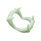 Acessório de fantasia Glow In The Dark Vampire Fangs Plastic