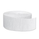 Acessório de festa Streamer Beistle FR Festive Crepe (branco)