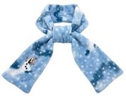 Acessório De Inverno Para Criança Cachecol Fleece Infantil Frozen Boneco De Neve Olaf Disney