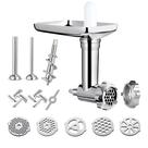 Acessório de moedor de alimentos para KitchenAid com recheador de salsicha Acessório de moedor de alimentos para KitchenAid com recheador de salsicha