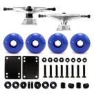 Acessório de skate Combo VJ 5.0 Trucks 52 mm Wheels Silver