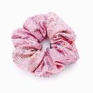 Acessório de suporte de rabo de cavalo Scrunchie Hair Tie Lizzie Kay Pink Acessório de suporte de rabo de cavalo Scrunchie Hair Tie Lizzie Kay Pink
