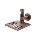 Acessório Lavatório Banheiro Industrial Rustico Saboneteira Rosé Cobre Velho Metal Luxo