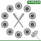 Acessorio Micro Retifica Com 10 Pecas 22Mm Diamantado 04742 Titanium Acessorio Micro Retifica Com 10 Pecas 22Mm Diamantado 04742 Titanium