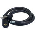 Acessório para Bicicleta Cadeado Preto 100CM X 10MM