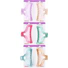 Acessório para Cabelo Piranha Cristal 9 CM Pacote com 6