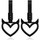 Acessório para carro Fabbay Heart Handle Keychains Devil Style