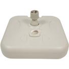 Acessório para PISCINA/PRAIA - Base para GUARDA-SOL 18KG Branca