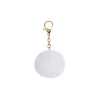 Acessório pompom pelúcia macio BRANCO