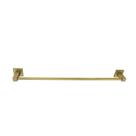 Acessório Porta Toalha Barra Banheiro Lavatório Quadrado Simples Dourado Gold Fosco 60cm Metal Luxo Acessório Porta Toalha Barra Banheiro Lavatório Quadrado Simples Dourado Gold Fosco 60cm Metal Luxo