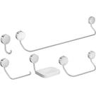 Acessorio Wc Deca Net Kit Com 5 Pecas Cromado - 2000.C01