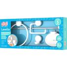 Acessorio Wc Herc Lavello Kit Com 5 Pecas Branco 4090