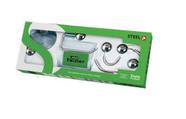 Acessórios banheiro Steel Design alumínio Twister 5pçs