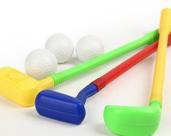 Acessórios de brinquedos de fitness Clube de golfe infantil para capacidade de agarrar