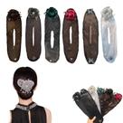 Acessórios de cabelo DANONI Hand Flower Hair Bun Roller (6 unidades)