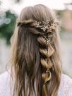 Acessórios de cabelo SWEETV Bride Hair Pins Pearl Leaf Vintage Acessórios de cabelo SWEETV Bride Hair Pins Pearl Leaf Vintage