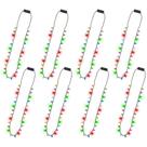 Acessórios de colar: EOBOH Christmas Light Up, 8 unidades, 3 modos