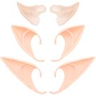 Acessórios de cosplay Tavery Elf Ears Fairy Pixie Soft Latex (3 pares)