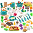 Acessórios de cozinha Play Bruvoalon 118 unidades para crianças com utensílios de cozinha