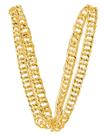 Acessórios de fantasia Chain Rubies 1980 Big Links Gold para adultos