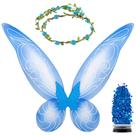 Acessórios de fantasia Funcredible Fairy Blue para mulheres e meninas Acessórios de fantasia Funcredible Fairy Blue para mulheres e meninas