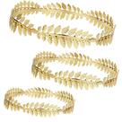 Acessórios de fantasia PQJSJDR Roman Laurel Wreath Crown, pacote com 3 Acessórios de fantasia PQJSJDR Roman Laurel Wreath Crown, pacote com 3