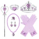 Acessórios de festa Princess Dress Up Cocojeci 9 unidades para meninas