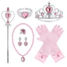 Acessórios de festa Princess Dress Up Cocojeci 9 unidades para meninas