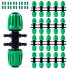Acessórios de irrigação por gotejamento Kalolary 20PCS Barbed Tee 12 mm/16 mm