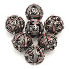 Acessórios de jogo de tabuleiro Metal Dice Chips para todas as idades