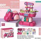 Acessórios de maquiagem 2 em 1 Pretend Play Playset Toys Mot