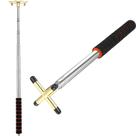 Acessórios de mesa de sinuca Skylety Pool Cue Snooker Stick para mesa de bilhar retrátil com cabeça de ponte de latão removível (cabeça de ponte cruzada)