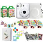 Acessórios Fujifilm Instax Mini 12: Capa, Molduras, Álbum e Kit Design (40 Folhas) - Branco Argila
