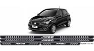 Acessórios Jogo Soleira Fiat Argo 4 Peças Resinada Acessórios Jogo Soleira Fiat Argo 4 Peças Resinada