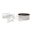 Acessórios para Air Fryer Electrolux Forma, Grelha, 3 Espetos e 1 Fatiador em Espiral