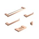 Acessórios Para Banheiro 5 Peças Jauru Pingoo.casa - Dourado Rose