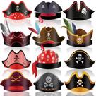 Acessórios para festas piratas Funtery Pirate Hat Kids 48 unidades