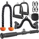 Acessórios para máquinas de cabos SELEWARE, corda de 91 cm, barra de 46 cm, alças em 2 D